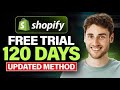 ✅ Shopify Free Trial 120 Days 🔥 How To Get Shopify 120 Days Free Trial NEW 2025 get naw