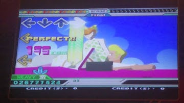 CANDY☆ - HEAVY - AA#190 (Full Combo) on DDR EXTREME (AC, Japan)