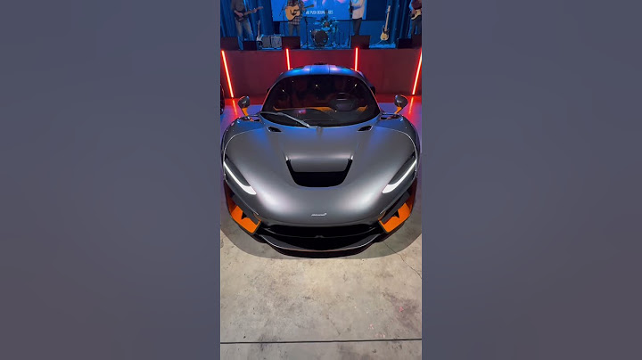 Exclusive look at the completion of McLarens “Holy Trinity”. Introducing the McLaren W1. #mclaren