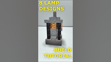8 Medieval Lantern Designs | Minecraft Build Tutorial