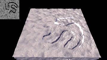 Parallax Shader - imprints into snow