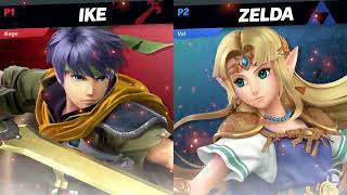 Noge (IceClimbers/Ike) vs Vallnet (Zelda) [Losers R4] - Smash Llevant #12 - SSBU Ultimate Tournament