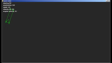 Car physics: steering with Python and Pygame