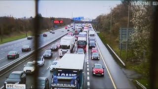 Truck Protest In Dublin