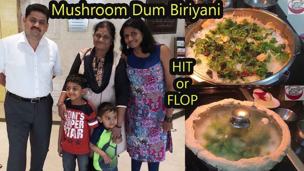 Venkatesh bhat mushroom dhum biriyani trying for first time /Cook with