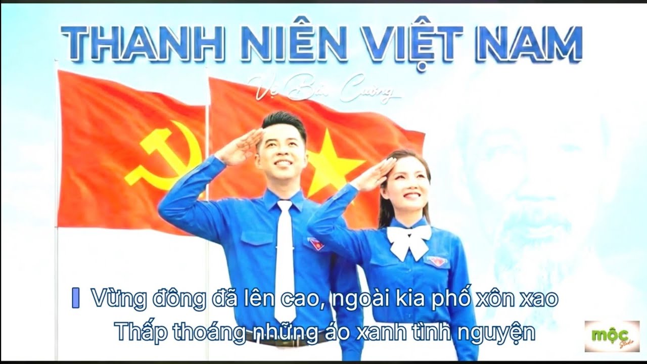[Karaoke] | THANH NIÊN VIỆT NAM | Vệ Bảo Cường | Bài hát về Đoàn Thanh niên Cộng sản Hồ Chí Minh
