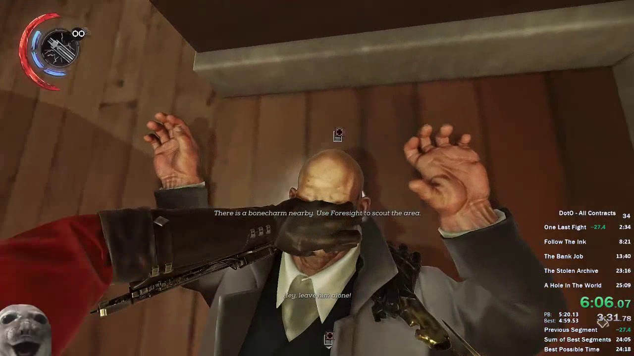Dishonored Death of the Outsider All Contracts Speedrun