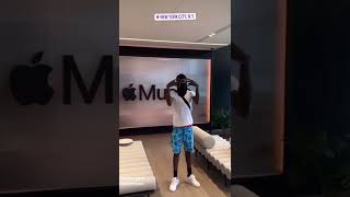 Skilliben Making Big Moves With Apple Music🐊🇯🇲 #apple #skillibeng #usa #nyc #fivioforeign #viral