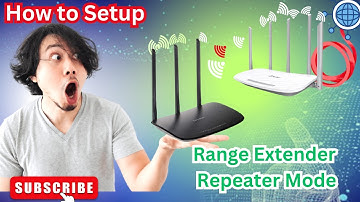 How to Setup  Range Extender/Repeater mode TL-WR940N Wireless Router  -Urdu/Hindi