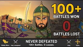 Khalid ibn al-Walid: The Only General in History to Fight 100+ Battles and Never Lose Once