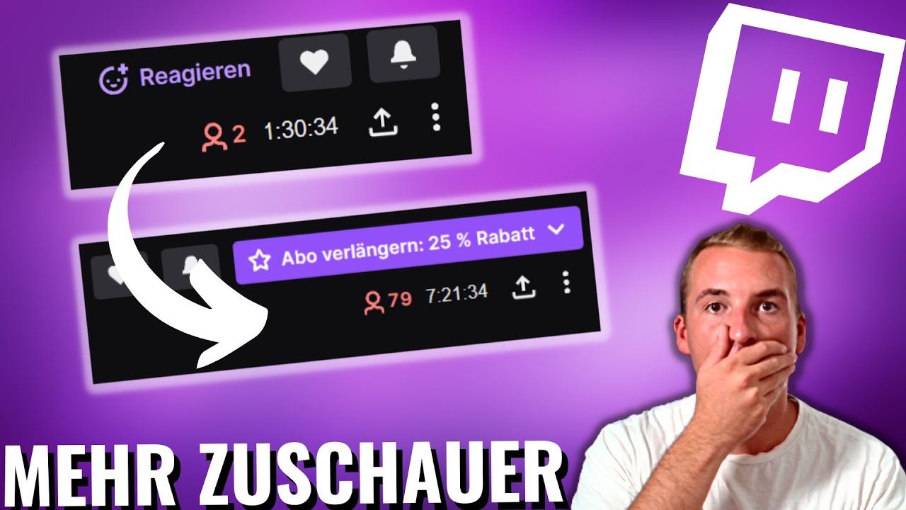Wie Bekommt Man Mehr Zuschauer Auf Twitch Mehr Zuschauer auf Twitch bekommen I (German/2023) - YouTube
