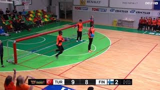 Avrupa Goalball Türkiye-Finlandiya Final Maçı 1. Devre