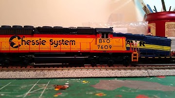 TCS WOW VERSION 1Sound Diesel Decoder demo Review