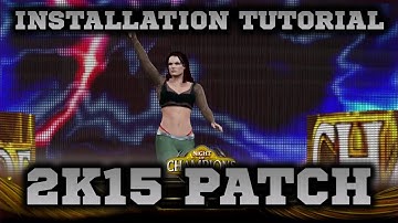 WWE 2K15 Installation Tutorial - Over 100 Superstars Easily Installed