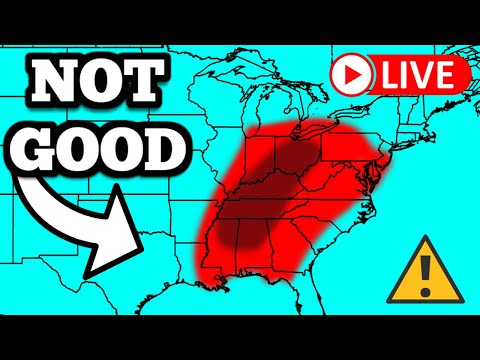 🔴 EMERGENCY Tornado Outbreak Update - Strong Tornadoes Possible - With Live Storm Chaser