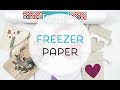 Freezer Paper. Qué es y usos.