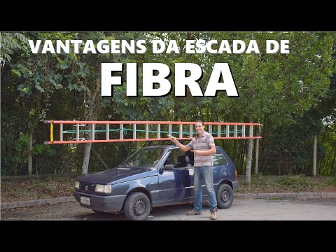 Vídeo: Quanto custa uma escada de fibra de vidro de 10 pés?