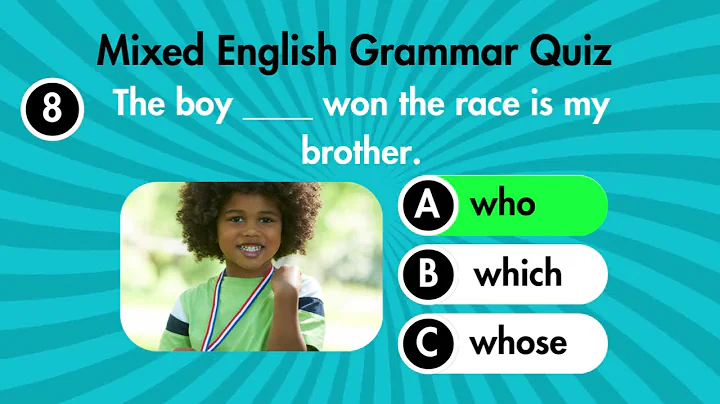 Mixed Grammar Quiz | Only 10% Can Score 100%! 🏆