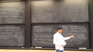 MIT 6.854 Spring 2016 Lecture 9: Min Cost Flow, Goldberg-Tarjan