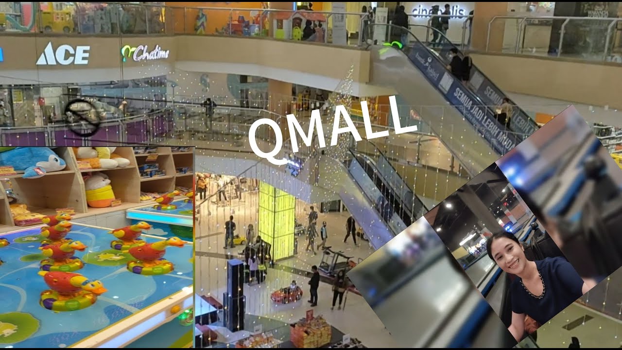 JALAN JALAN KE QMALL BANJARBARU SAAT PULANG KULIAH