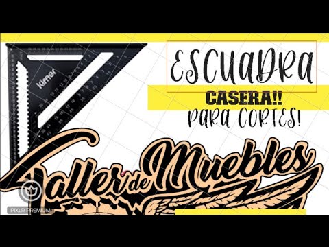 Escuadra casera para cortes de precisión