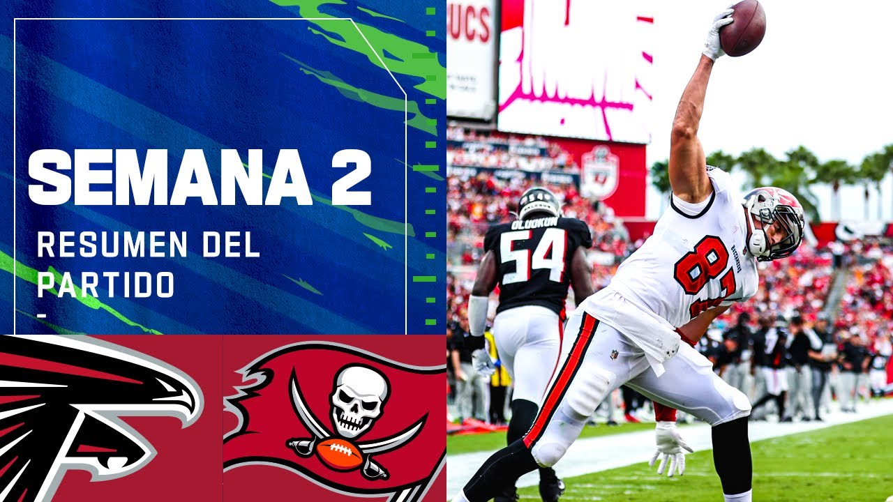 BRADY brilla en victoria de BUCCANEERS vs FALCONS | Semana 2 2021 NFL Game Highlights