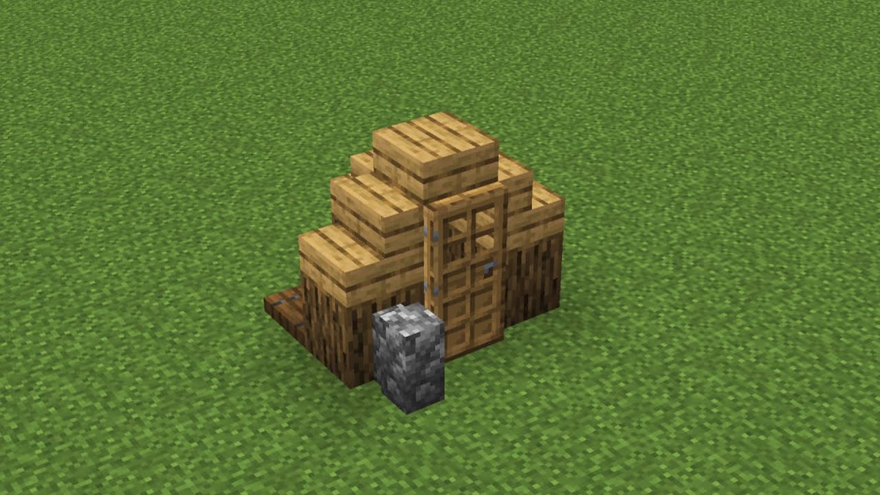 How to build Mini House with Amenities in Minecraft ? YouTube