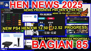 BERITA PS4 rilis HEN FW 12.50  12.52 + PS5 FW 10.40 ALL FW TESTING NEWS #Bagian85