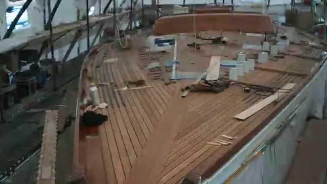 Teak deck replacement