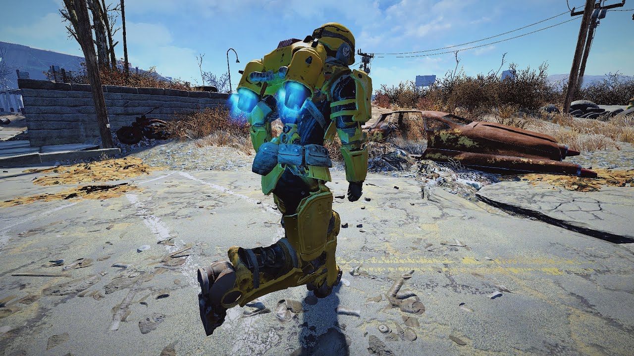 Fallout 4 jetpack animations фото 33