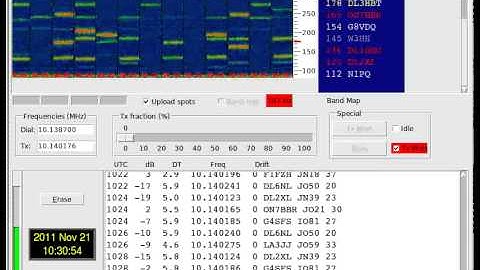 30-metres WSPR by M1GEO (JO01CN)
