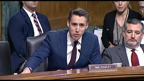 Hawley Confronts Democrat Witness Who Supports DEI, Sympathizes with Violent Antisemitic Protesters