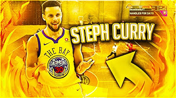 NBA2K20 STEPH CURRY BUILD - HOF PLAYMAKING BADGES WITH OP SHOOTING- DEMIGOD POINT GUARD BUILD