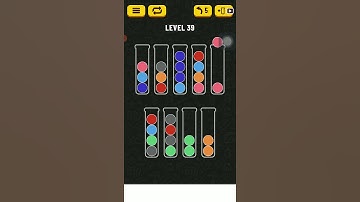 Ball Sort Puzzle Level 39