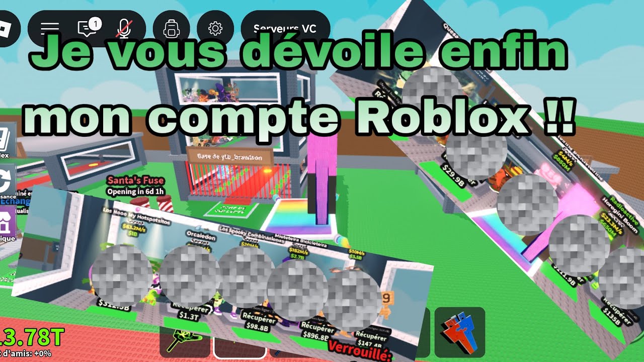 Compte Roblox Brainrot Pour PlayStation 5 - Compte Neuf, Jamais Ouvert, Jeu Roblox Sur PS5