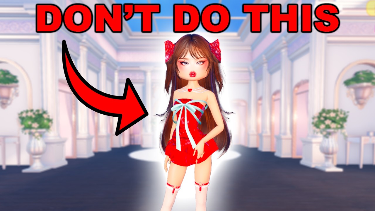 13 BAD HABITS Keeping You a NOOB in Dress to Impress