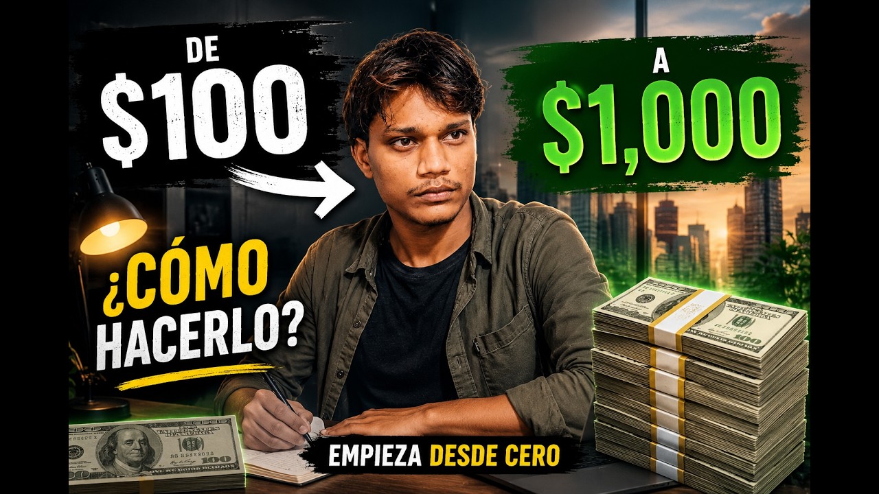 De $100 a $1,000: El Método Para Empezar Desde Cero