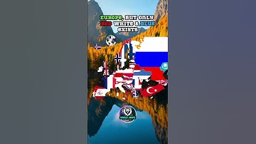 Europe but only 3 Colors exists #shorts