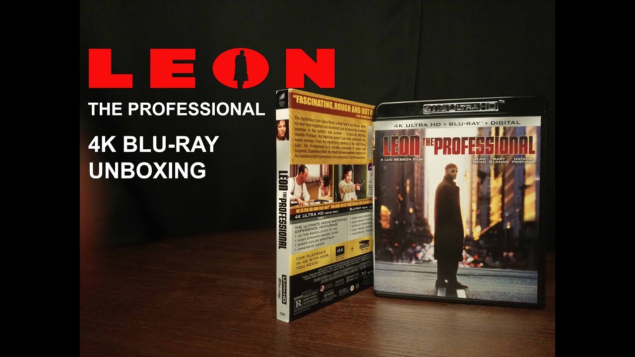 Leon The Professional 4K Bluray Unboxing - YouTube