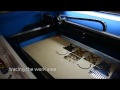 50 Watt CO2 laser cutter/engraver from China, ebay laser, blue and white laser