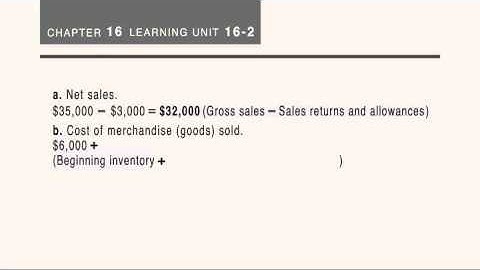 Learning Unit 16-2 Video