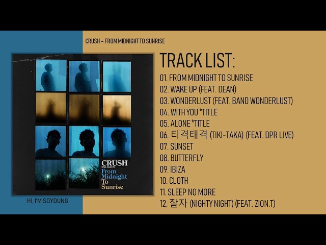Album] Crush – From Midnight To Sunrise - YouTube