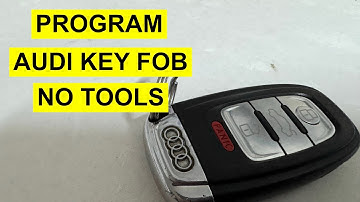 Audi Key Fob Remote Not Working? - How To Program It DIY- 2008-2016