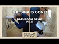 Bathroom Demolition Part 5 at the Old Italian House | Ep. 27