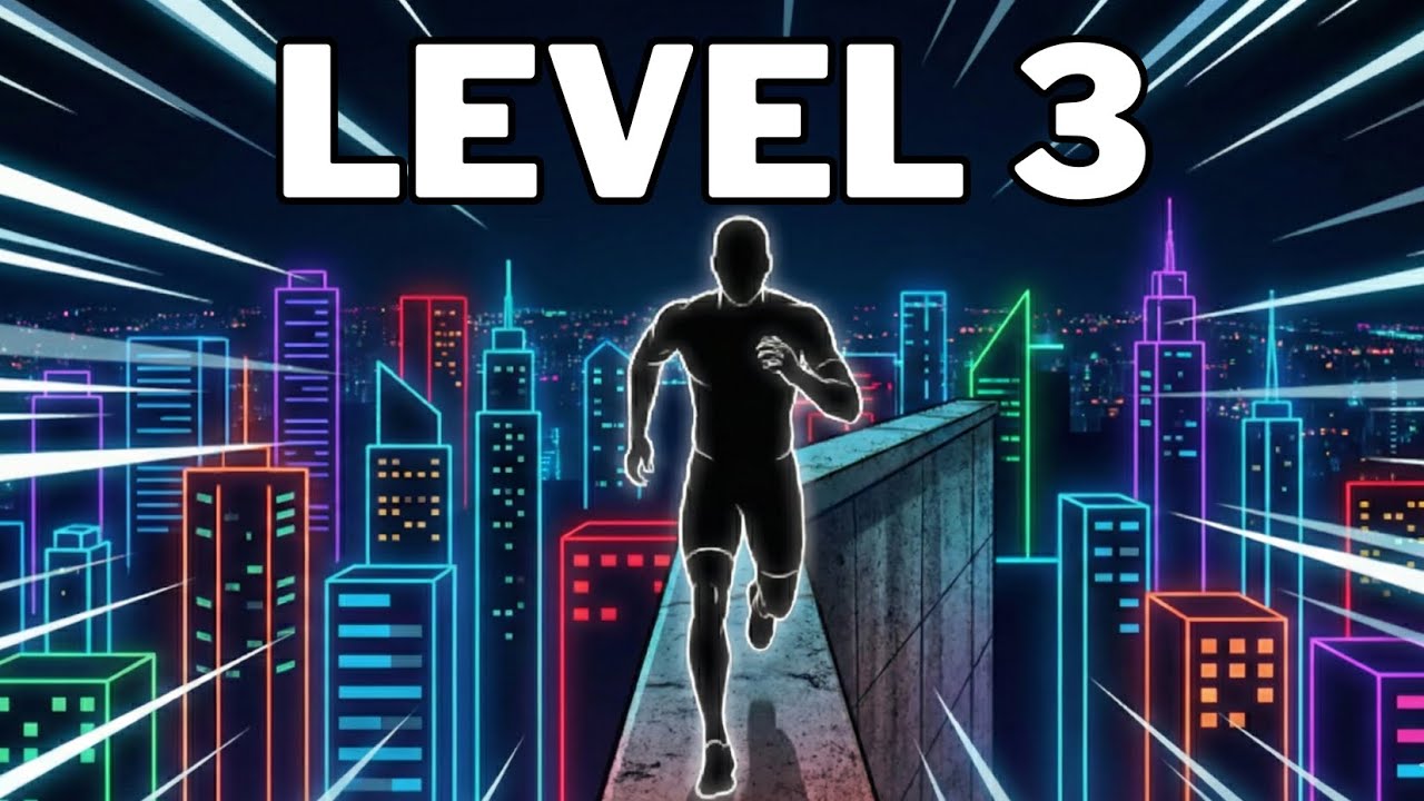 HIGH ENERGY Immersive Interactive Warm-up | ROOFTOP PARKOUR POV 🏃‍♂️ | Full Body Cardio & Reaction⚡️