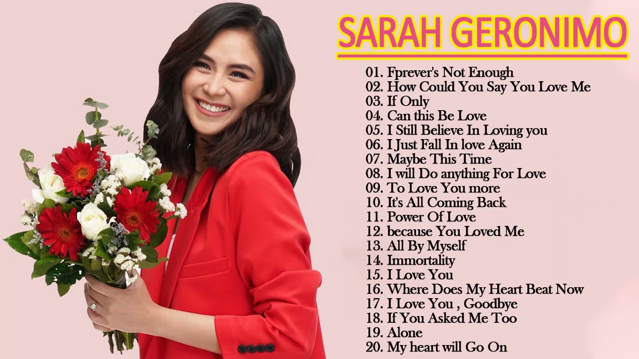 Sarah Geronimo nontop Greatest Hits The Best of Sarah Geronimo Full Album Playlist 2021