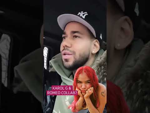 ¿Viene colaboración entre #RomeoSantos y #KarolG? 🔥👀 #shorts #bichota #romeistas #mañanaserabonito