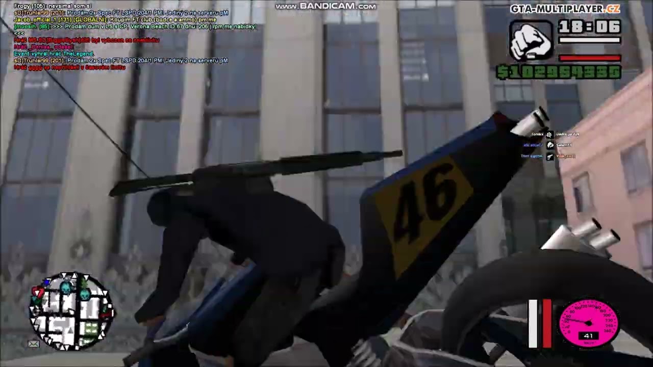 GTA San Andreas (Samp) stunty v LS.