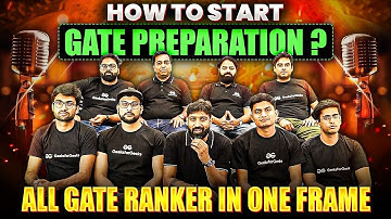 How To Start GATE Preparation? | GATE Exam Preparation Strategy | GATE Exam Roadmap