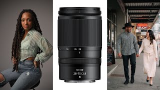 The Nikon 28-75mm f2.8 Z Portrait Photographer's Review (on the Nikon Z9) RAW FILES!